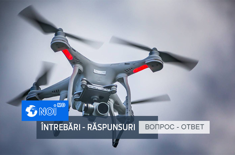 Tot ce trebuie să știți despre utilizarea dronelor în R. Moldova (VIDEO)