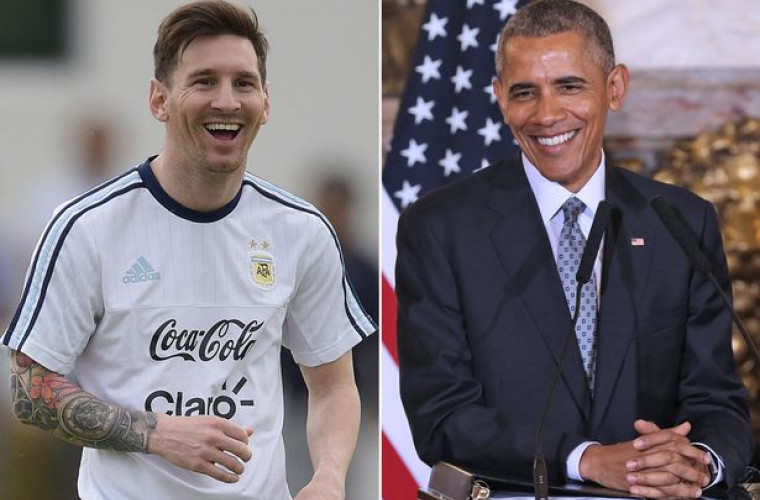 Obama, despre Messi: Pînă şi geniile lucreză cu alţi oameni