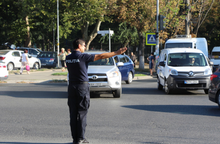Năstase a monitorizat circulația rutieră pe banda reversibilă de pe strada Alecu Russo
