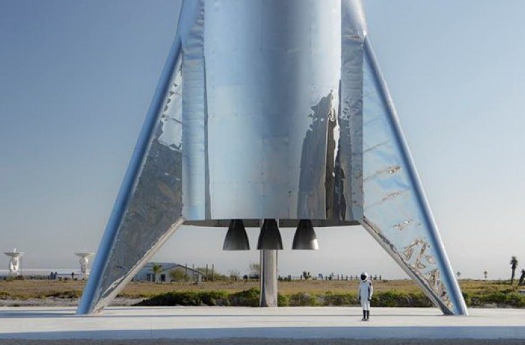 Racheta Starhopper a trecut cu brio de ultimul zbor experimental (VIDEO)