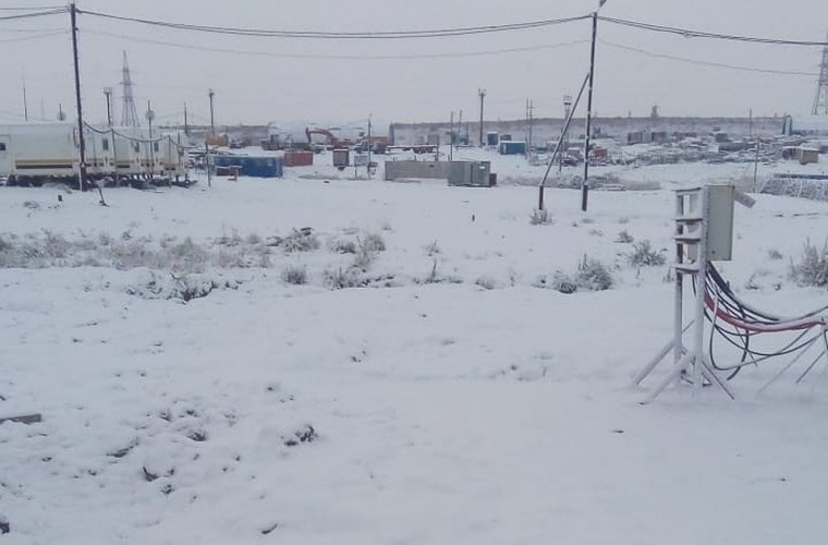 Orașul din Rusia în care a căzut prima ninsoare 