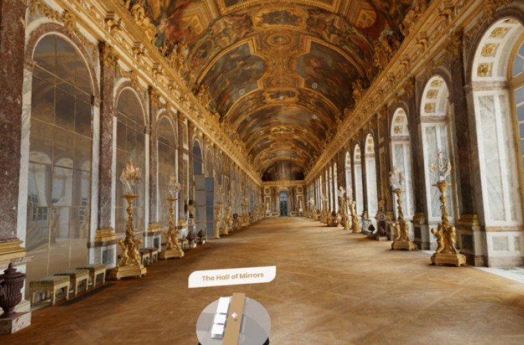 Palatul Versailles poate fi vizitat virtual