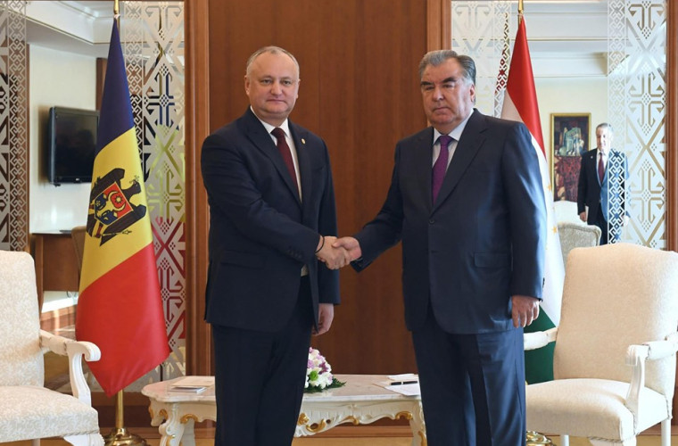 Moldova și Tadjikistan vor semna o serie de acorduri noi
