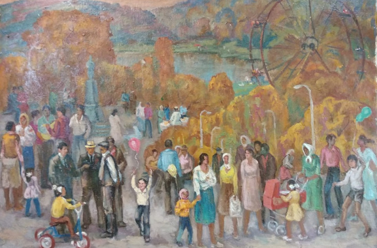 Unde se află tabloul „Sărbătoarea la sat” al celebrului artist Mihail Lepădatu? (FOTO)