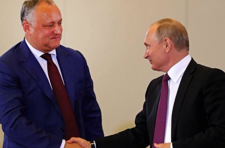 Dodon spune în ce relații este cu președintele rus, Vladimir Putin (VIDEO)