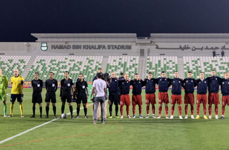 Selecționata de fotbal a Moldovei a jucat primul meci din 2020 (VIDEO) 