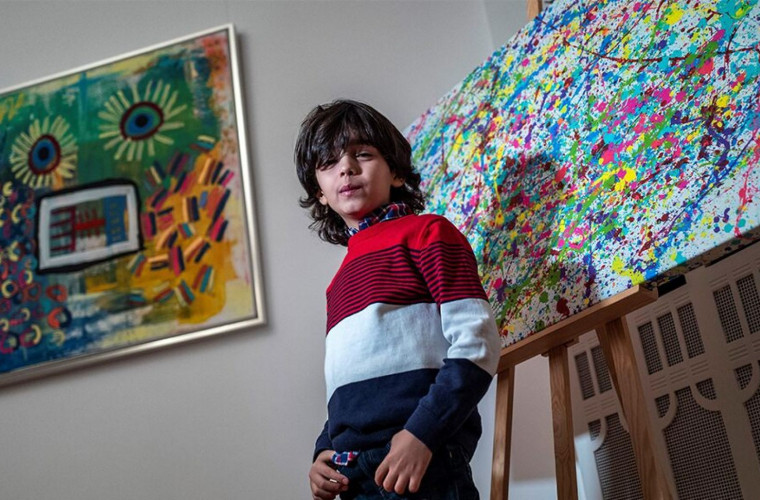 Семилетний "Пикассо" из Германии поразил мир искусства