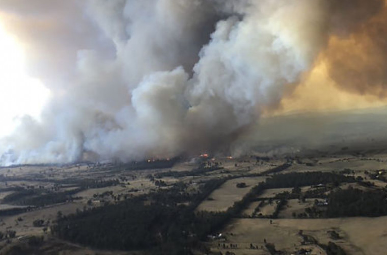 Tot globul va fi afectat de fumul de la incendiile din Australia