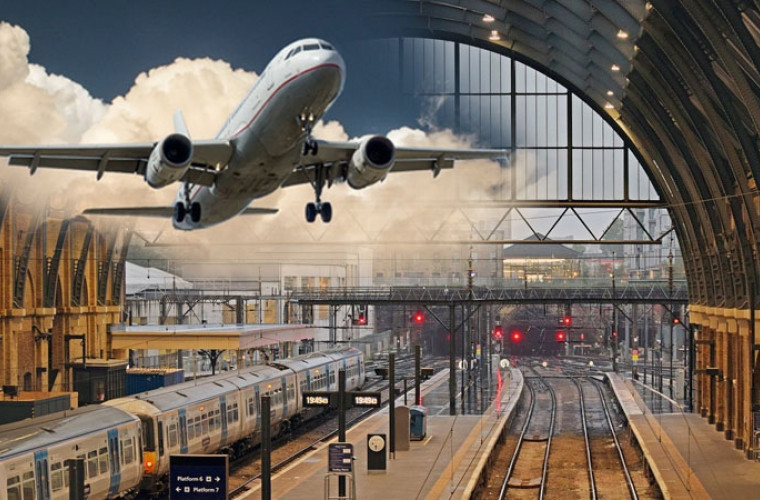 Самолеты поезда люди. Самолёты и поезда. Самолет над поездом. Самолет и поезд картинки. Поезд или самолет.