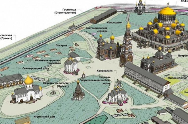 Россия намерена построить самую большую православную церковь в мире