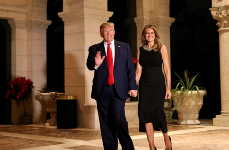 Casa Albă a publicat o fotografie inedită cu Donald și Melania Trump