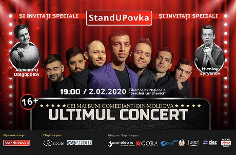 5 motive pentru care să mergi la “Ultimul Concert” de StandUPovka