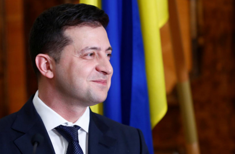 Zelenski anunţă cînd va renunţa la funcţia de preşedinte al Ucrainei