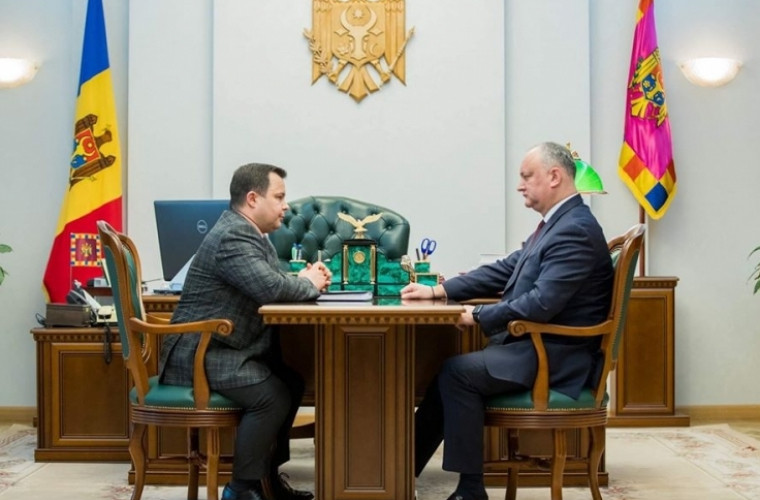 Президент  Молдовы и глава СИБа обсудили риски для нацбезопасности страны
