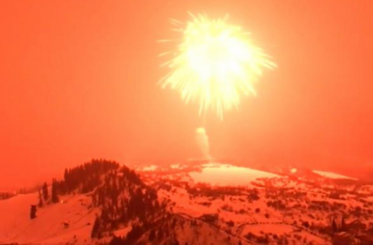 În SUA a fost lansat cel mai mare foc de artificii din lume (VIDEO)