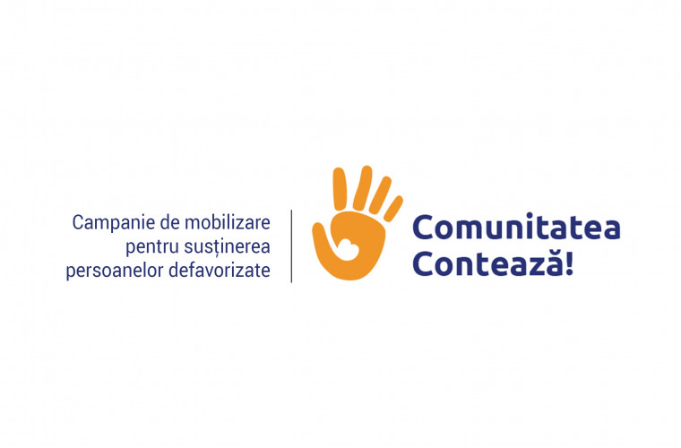 “Comunitatea contează” - o campanie de mobilizare pentru a ajuta persoanele defavorizate