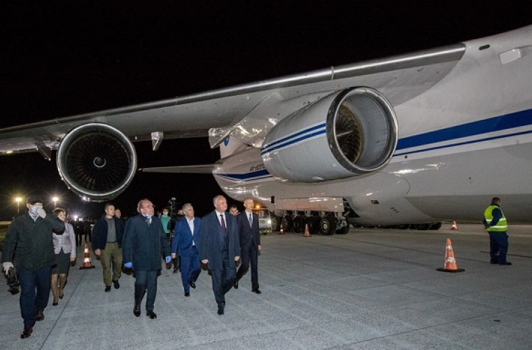 Avionul cu echipament medical din China a ajuns la Chișinău (VIDEO)