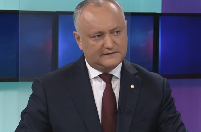 Dodon: Opoziția este îngrijorată nu că Moldova va primi un împrumut, ci că este de la ruși