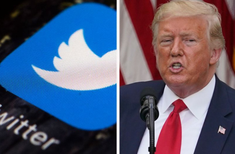 Twitter ar putea suspenda contul lui Donald Trump