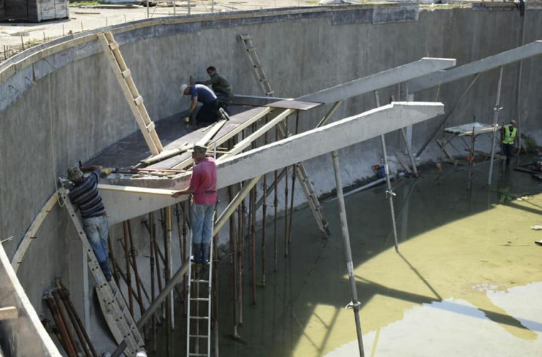 Когда завершат ремонт станции очистки сточных вод в Кишиневе
