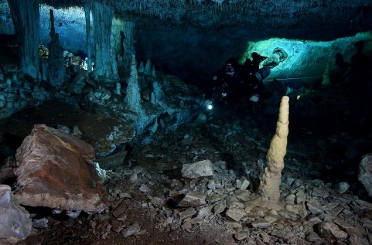 Descoperire uimitoare într-o peșteră din Peninsula Yucatan (VIDEO)