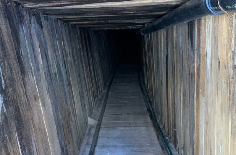 A fost descoperit cel mai complex tunel între Mexic și SUA, construit de imigranții ilegali