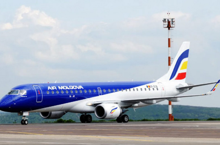 Un avion al companiei „Air Moldova” a fost reținut pe aeroportul din Istanbul